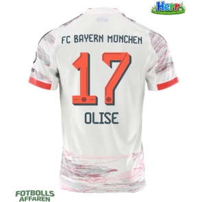 Bayern Munich Michael Olise #17 Bortatröja 2025-26 Kortärmad